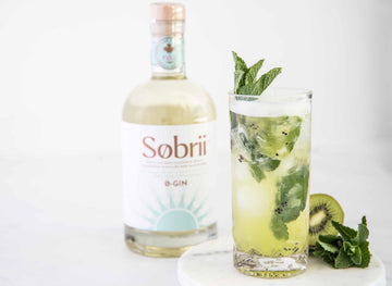 0-Gin Kiwi No-Jito