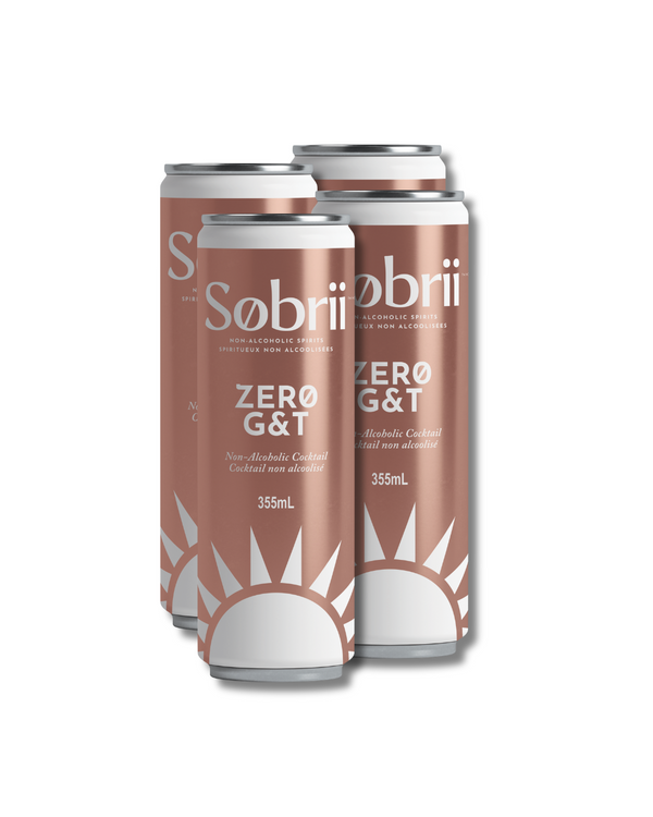 Sobrii Zero G&T 4 pack