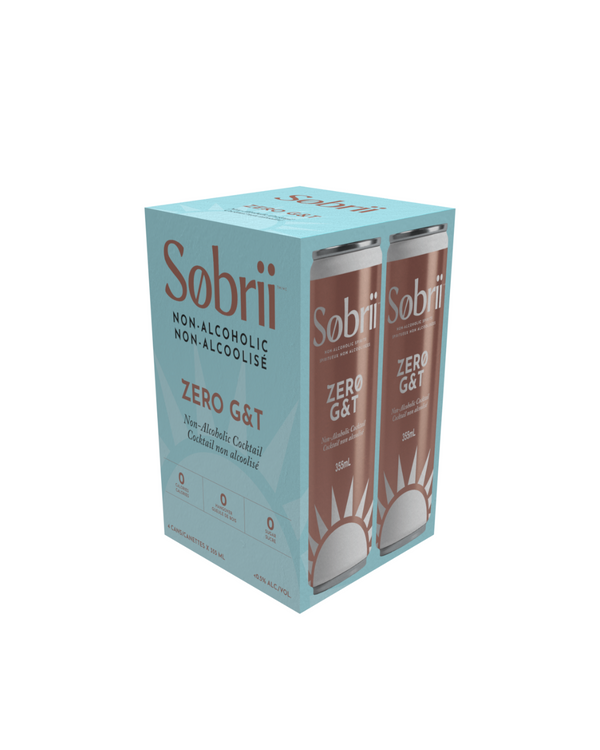 Sobrii Zero G&T 4 pack