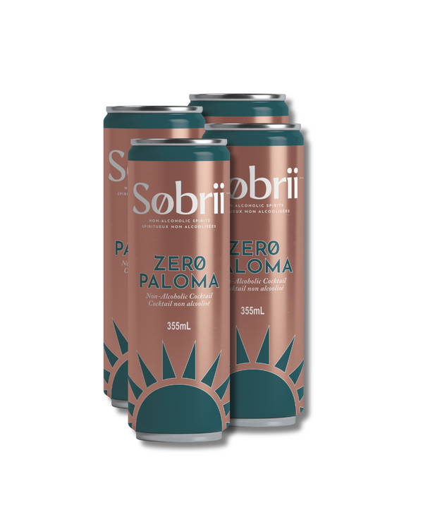 NEW Sobrii Zero Paloma 4 pack